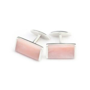 Pink Opal luxury cufflinks